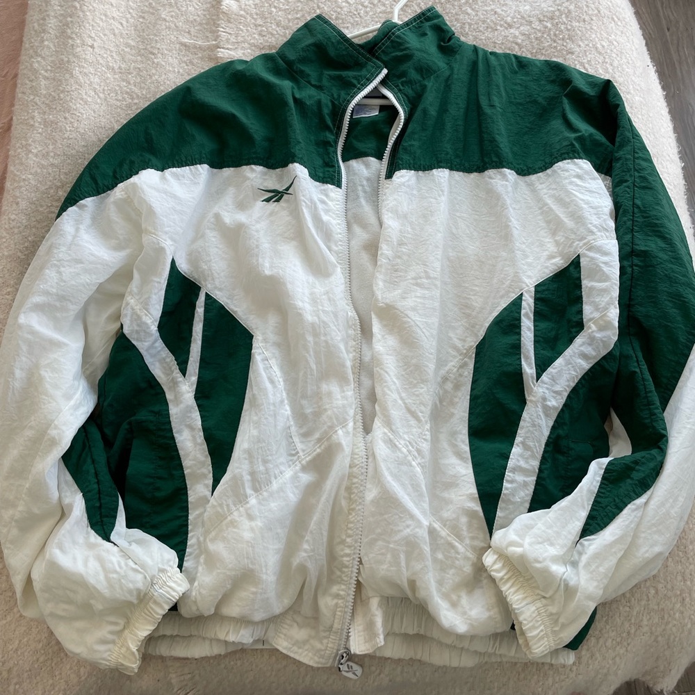 Vintage Reebok zip up jacket size XL